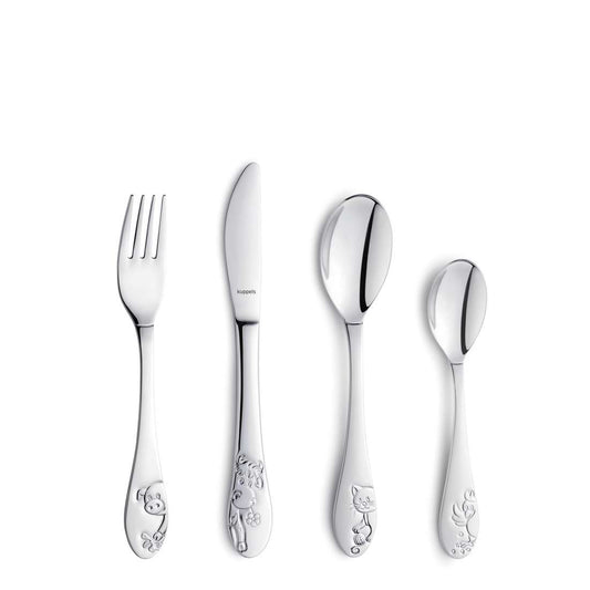 FARMHOUSE FRIENDS children's cutlery set, 4 pieces