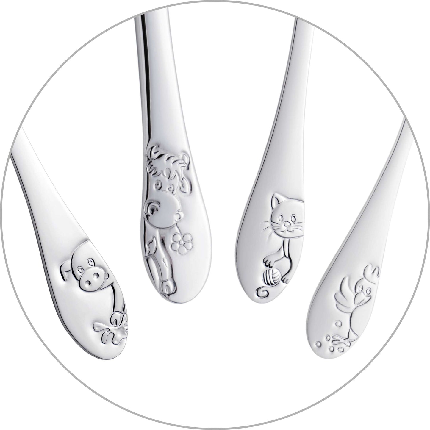 BAUERNHOFFREUNDE Kinderbesteck Set 4-teilig