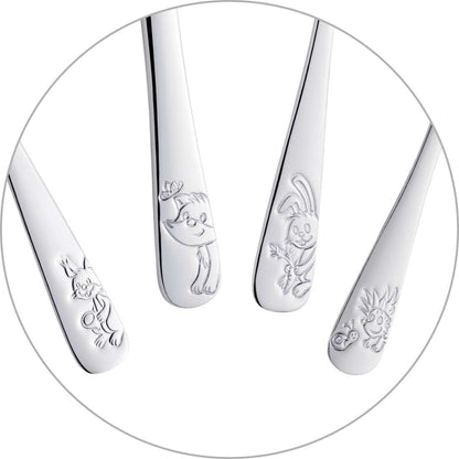 WALDFREUNDE children's cutlery set 4-piece