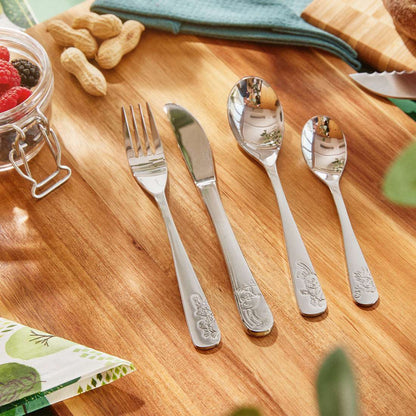 WALDFREUNDE children's cutlery set 4-piece