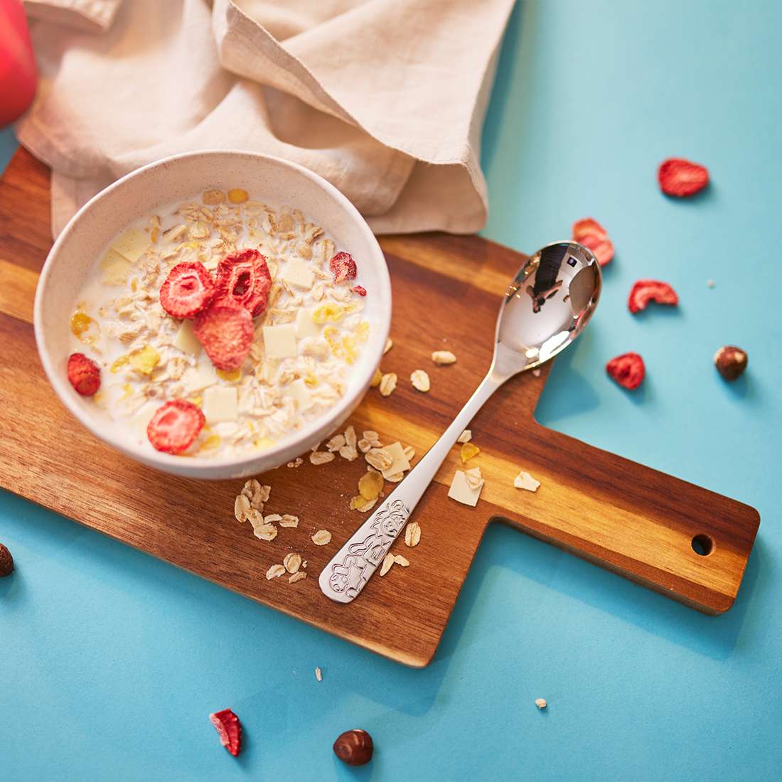 FOOTBALL FRIENDS children's cutlery set, 4 pieces