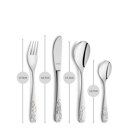 PRINCESS children's cutlery set 4-piece