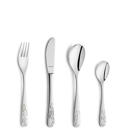 PRINCESS children's cutlery set 4-piece