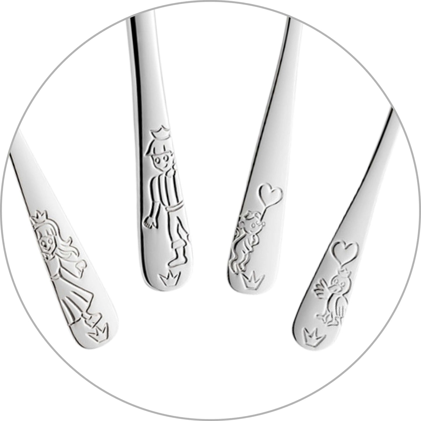 PRINCESS children's cutlery set 4-piece