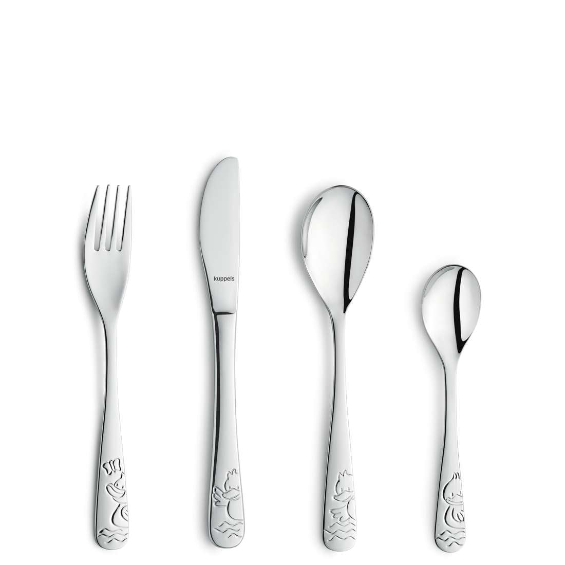 DUCK children's cutlery set 4-piece