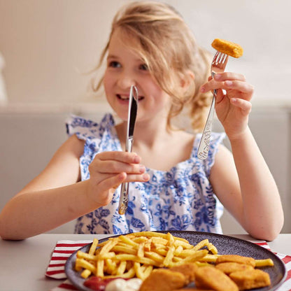 DUCK children's cutlery set 4-piece