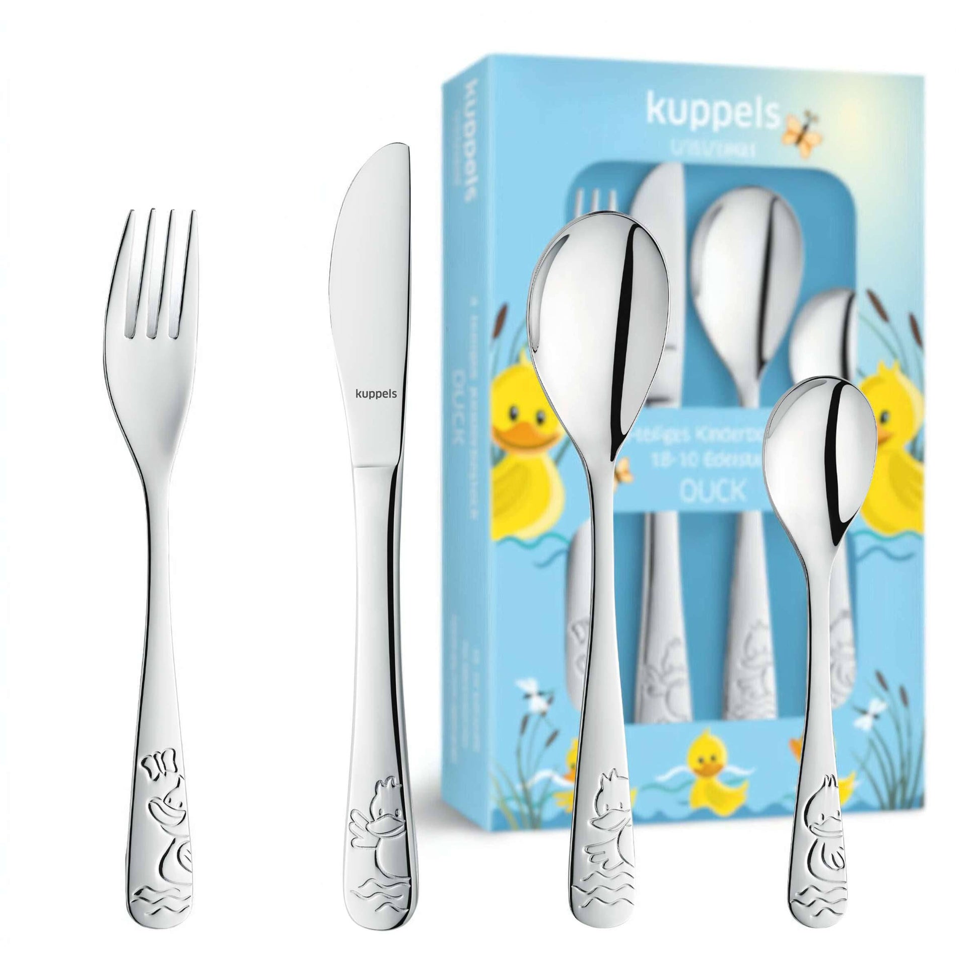 DUCK Kinderbesteck Set 4-teilig - Bestecke.de