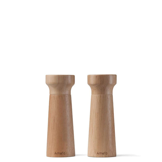 MODERN WOOD salt/pepper mill set, 2 pieces, wood