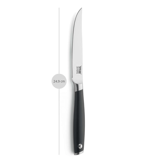 TENDERLOIN Steakmesser Vollheft schwarz