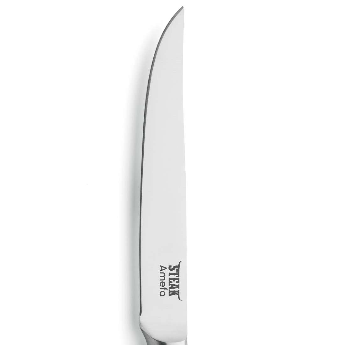 TENDERLOIN steak knife set, 2 pieces, black