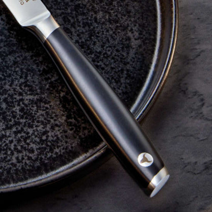 TENDERLOIN steak knife set, 2 pieces, black