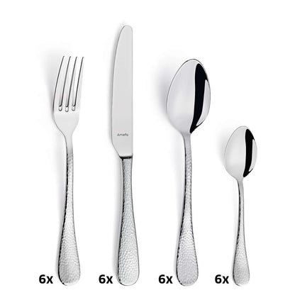 SIERRA cutlery set 24-piece
