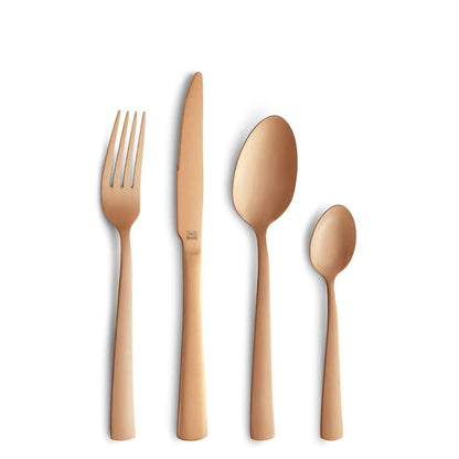 PADINA cutlery set 16-piece PVD copper