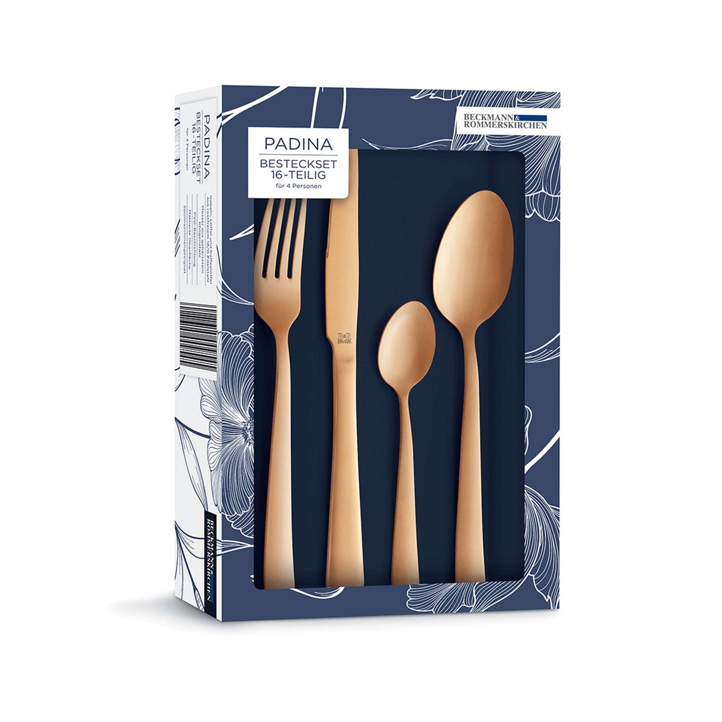PADINA cutlery set 16-piece PVD copper