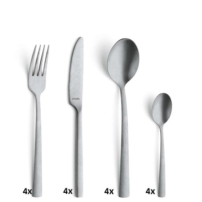 MANILLE cutlery set 16-piece