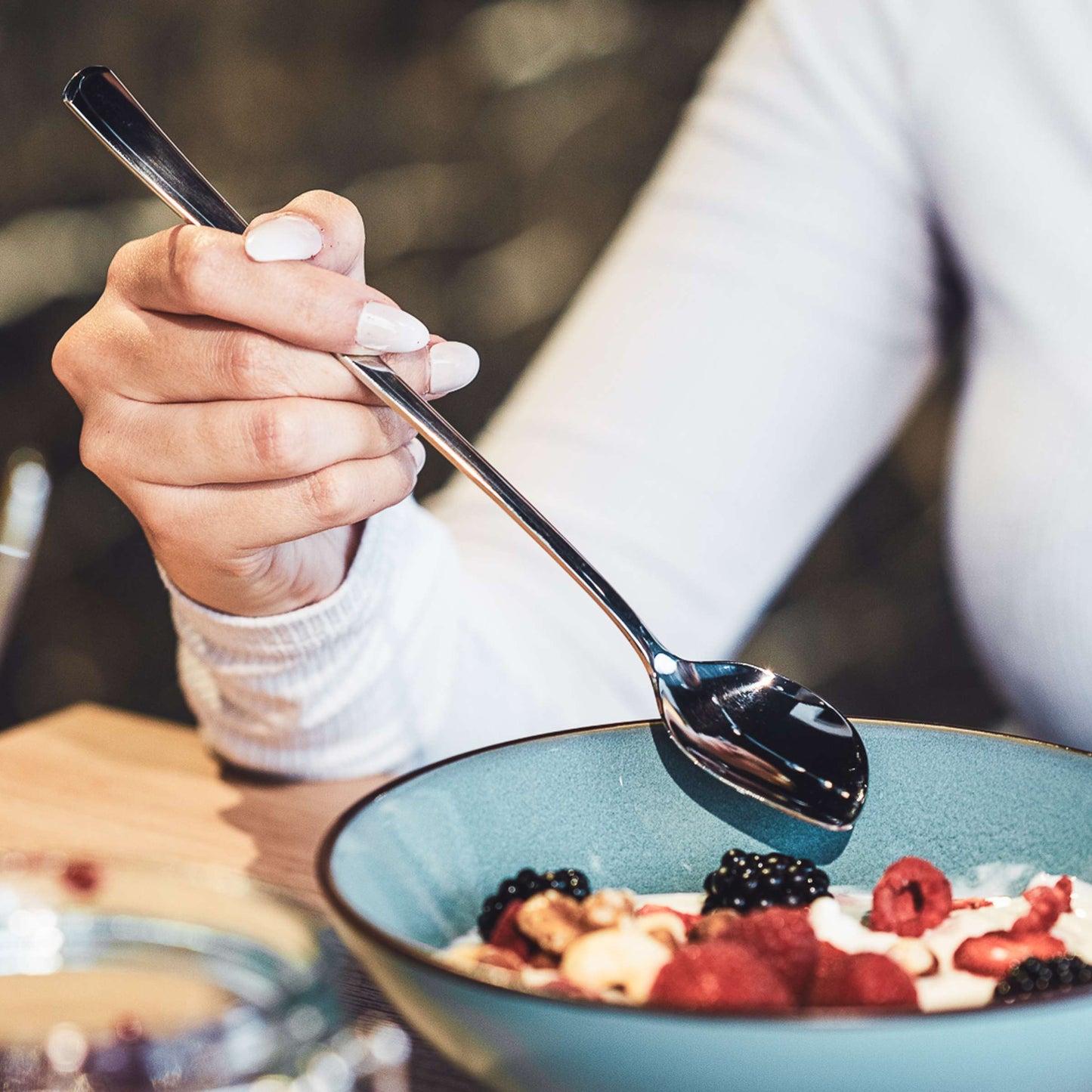 SELECTION 2-piece yogurt spoon set