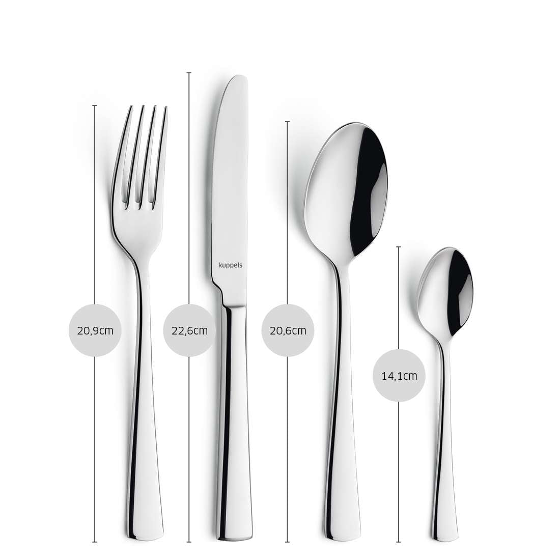 FLAIR cutlery set 24-piece