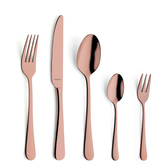 DELIA cutlery set 30-piece PVD rose