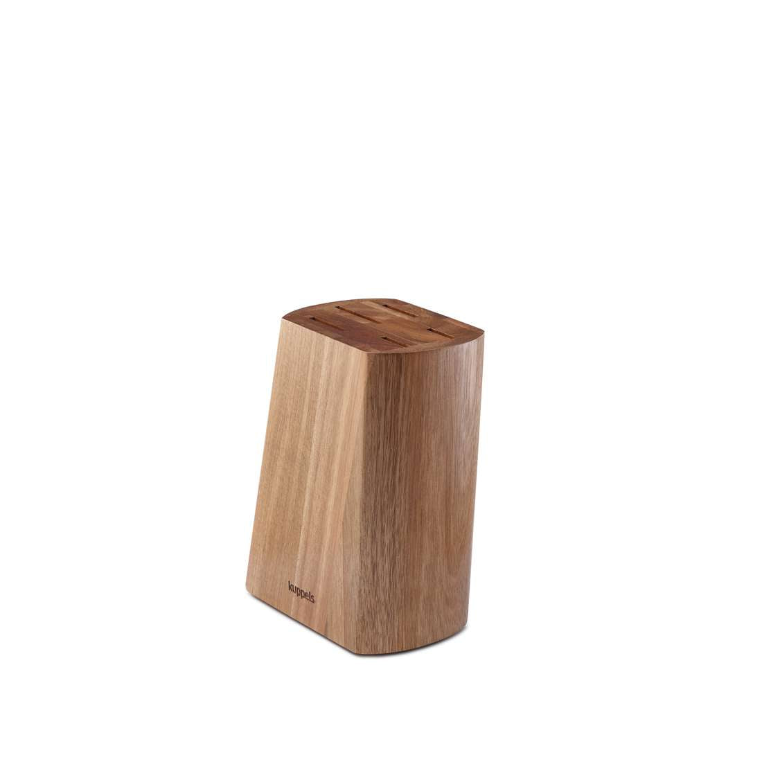 WOOD knife block 5-piece