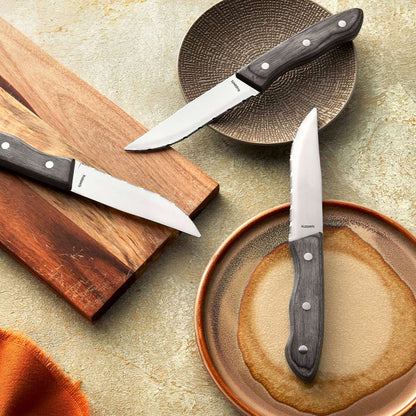 SELECTION steak knife set 3-piece black