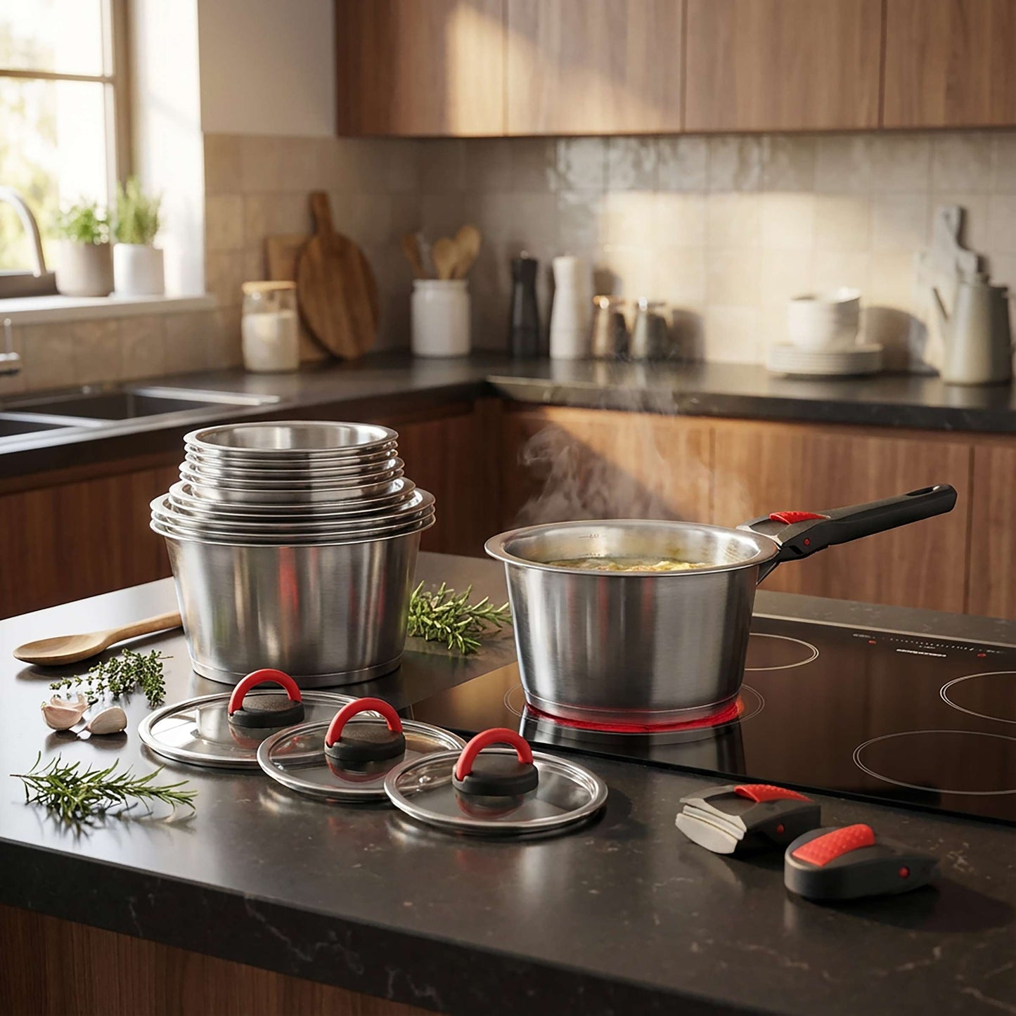 QUICK CLACK PRO Topfset 12-teilig