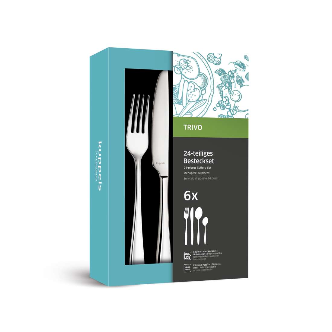 TRIVO cutlery set 24-piece