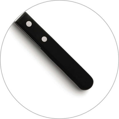 FILET steak knife set 6-piece black