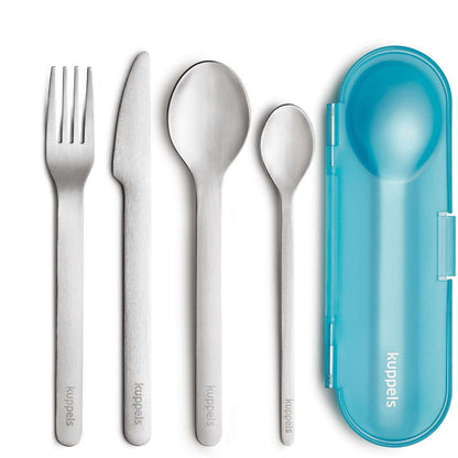 2GO 4-piece cutlery set mint