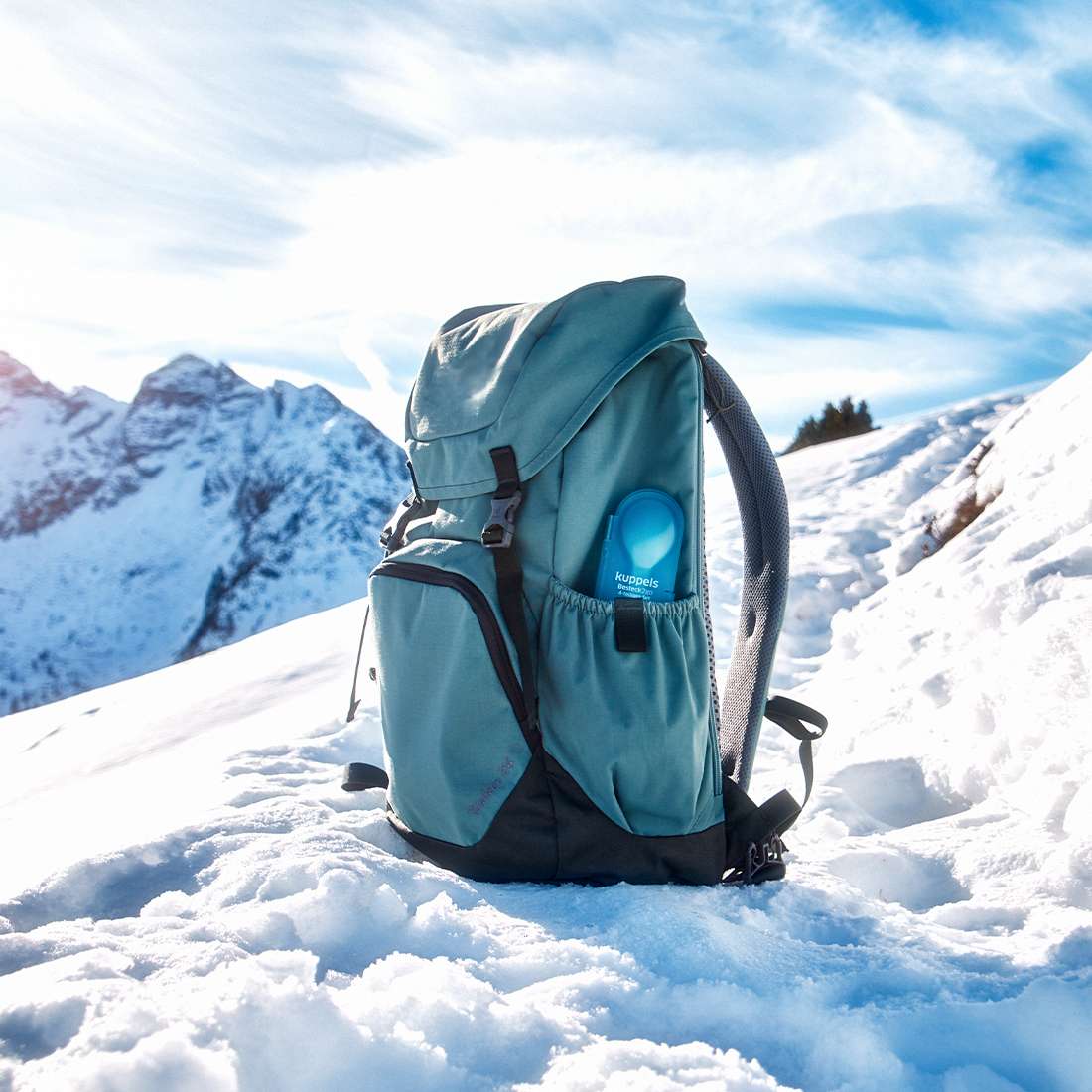 2GO 4-piece cutlery set mint