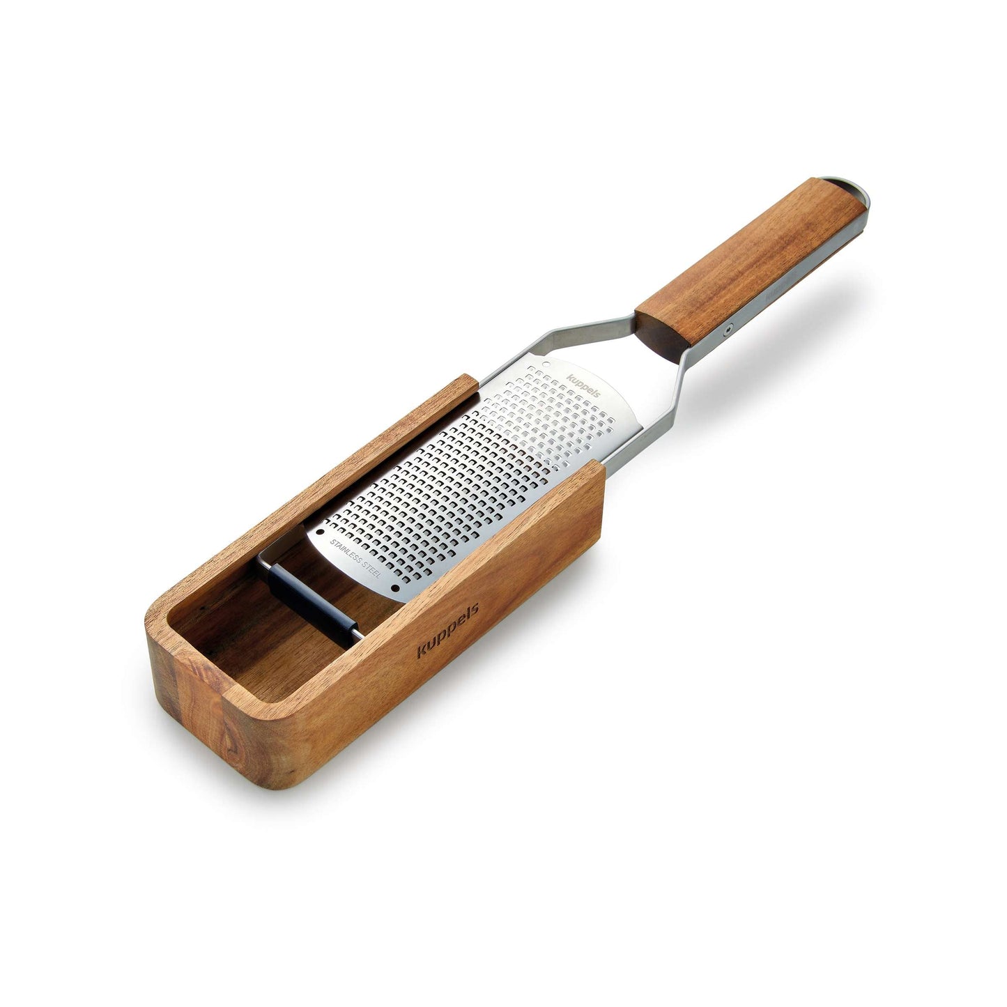 GRANO Handreibe fein, mit Holzcontainer - Bestecke.de