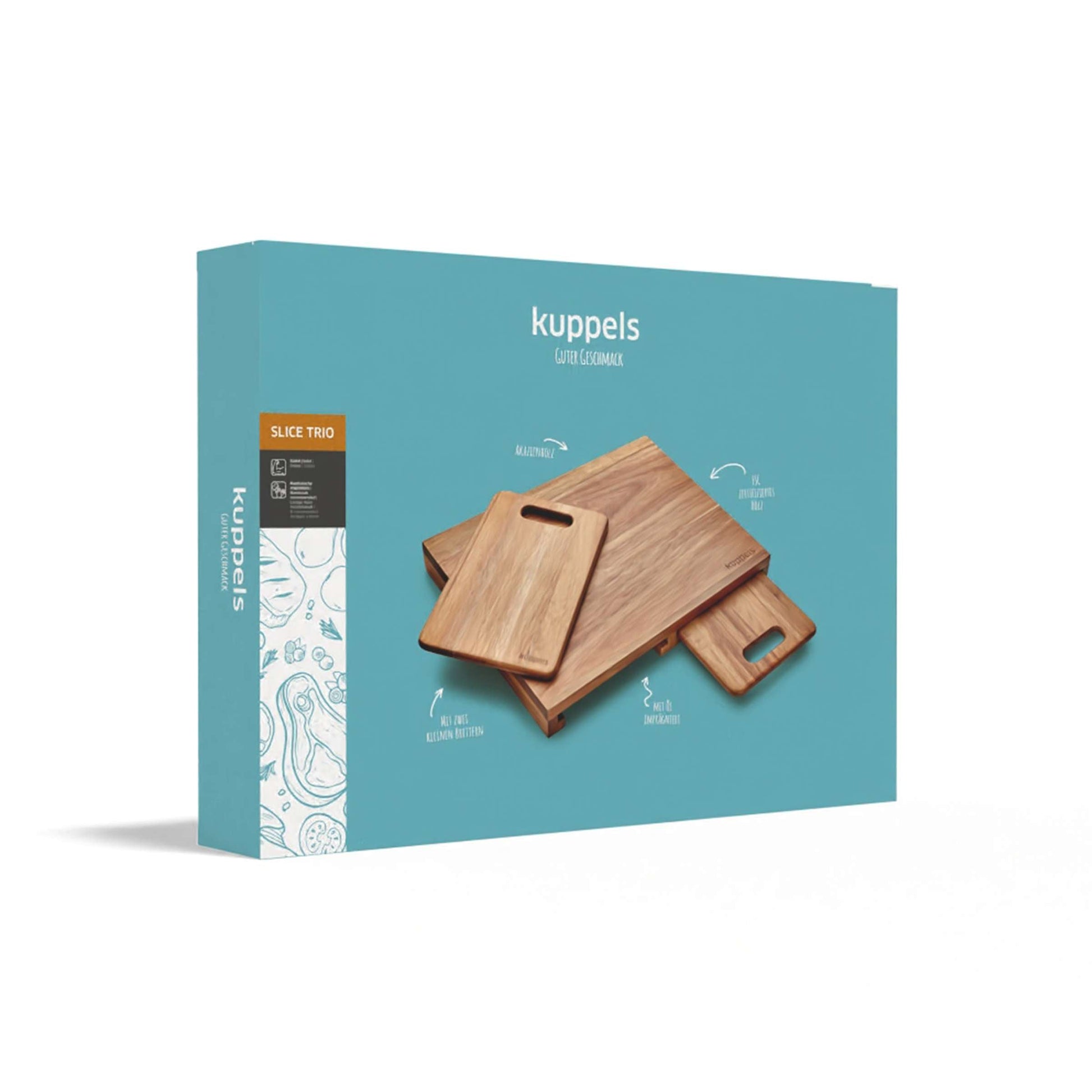 SLICE Schneidebrett 3-teilig - Bestecke.de