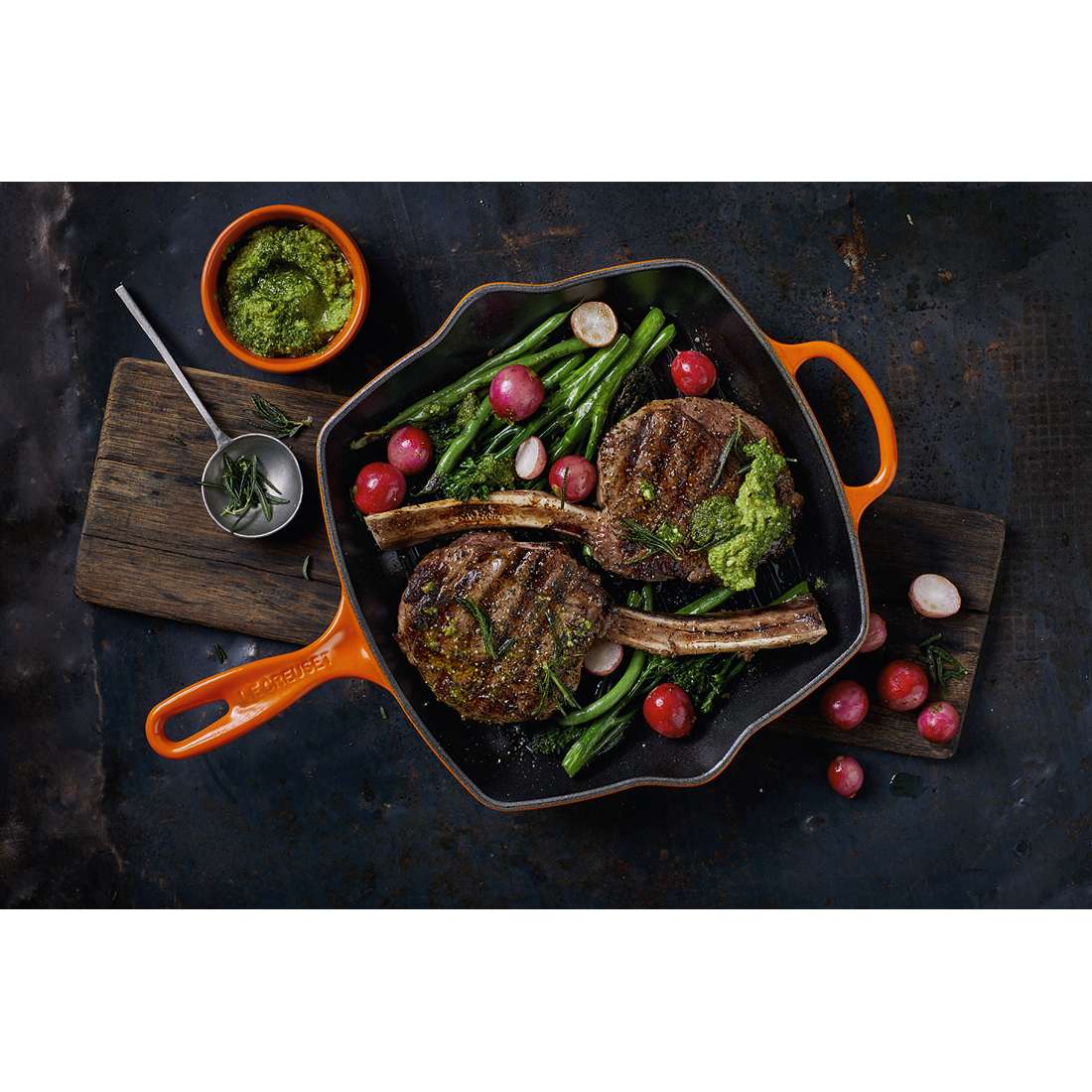Signature Grill Pan 26 cm, square