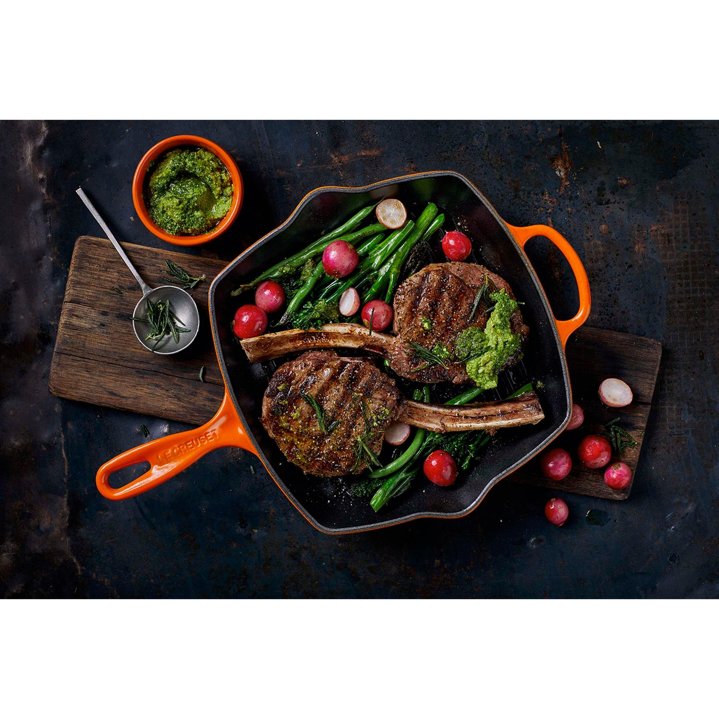 Signature Grill Pfanne 26 cm, quadratisch