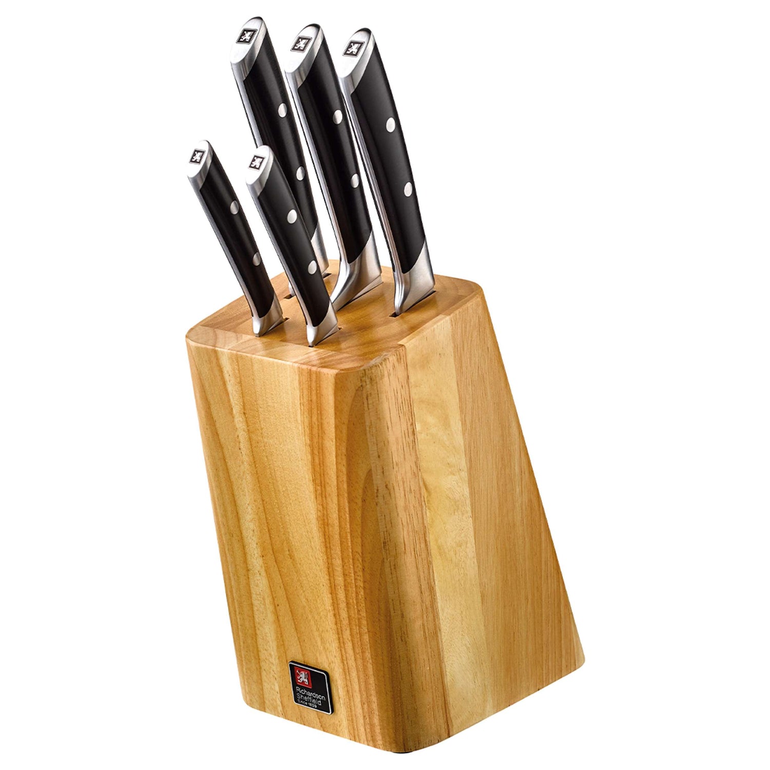 R:VISION knife block 5-piece