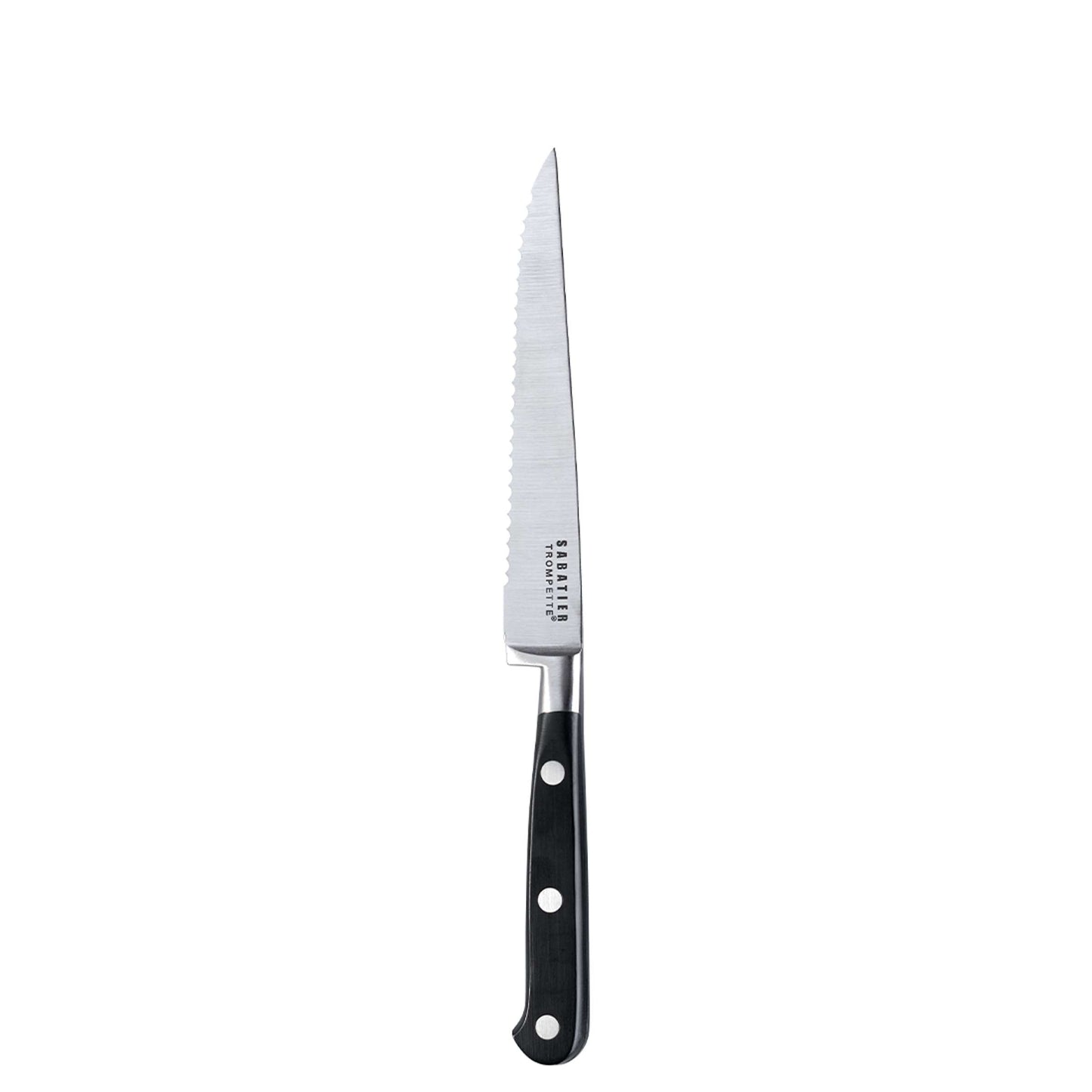 SABATIER TROMPETTE Steakmesser Set 6-teilig schwarz