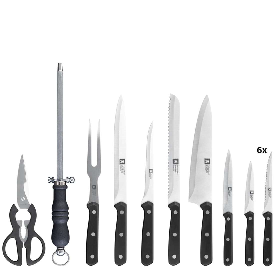 CUCINA knife block 15-piece