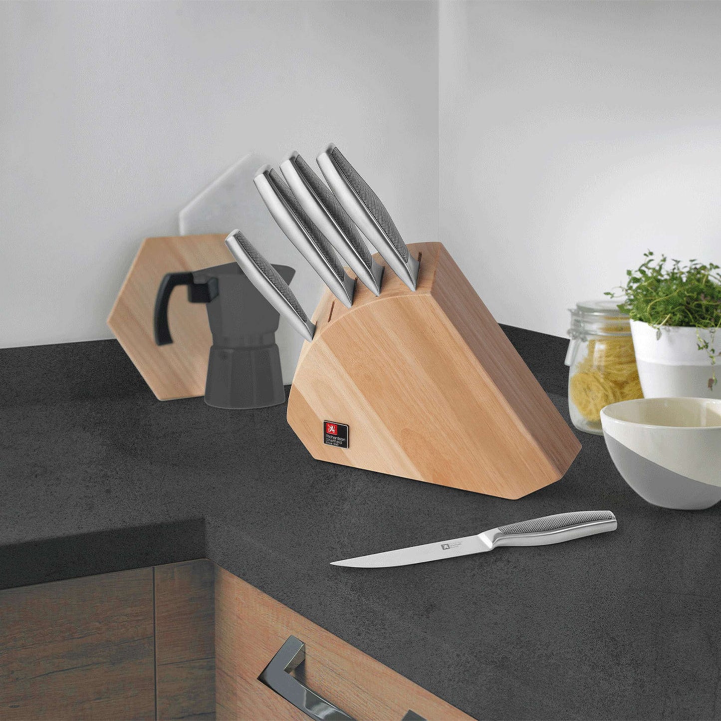 SENSE knife block 5-piece