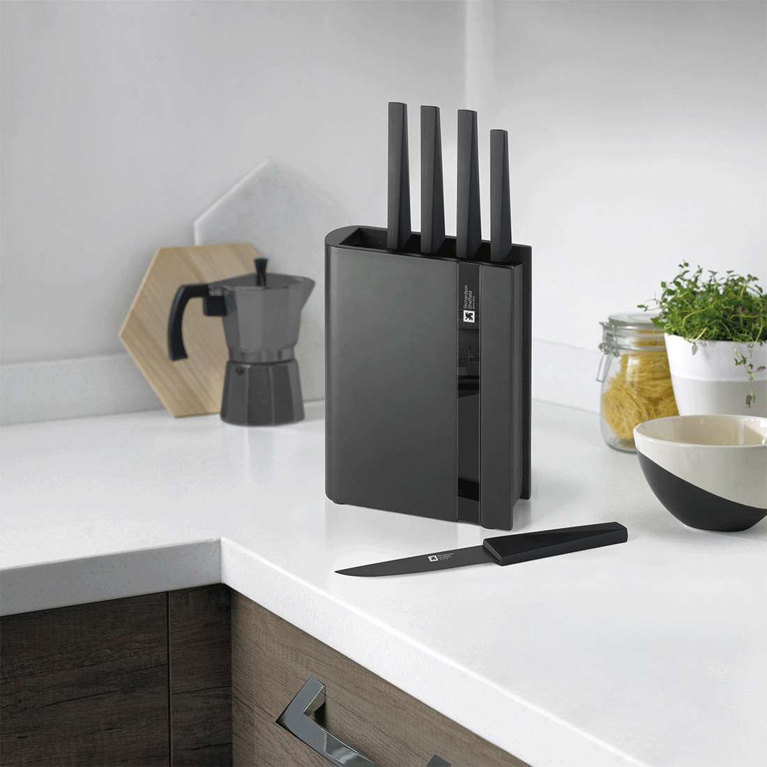 EDGE knife block 5-piece