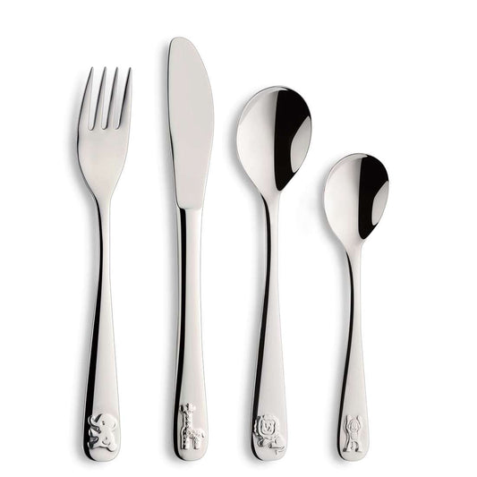 ZOO children's cutlery set 4-piece