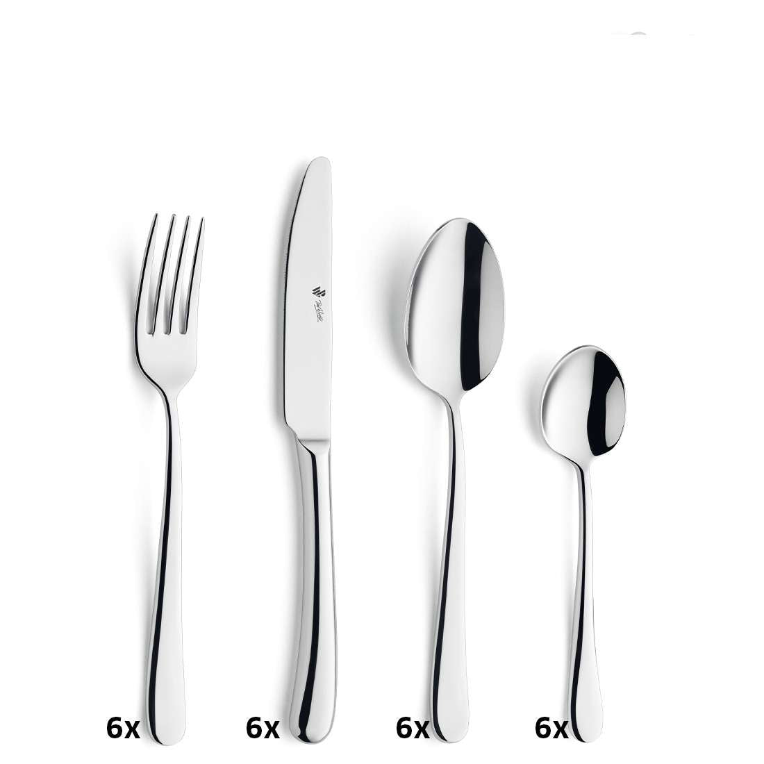 BLUES cutlery set 24-piece