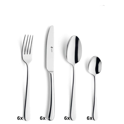 BLUES cutlery set 24-piece