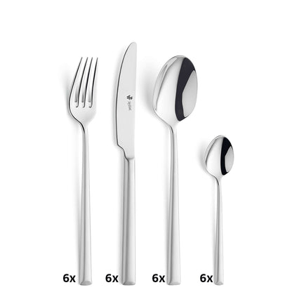 VIVENDI Besteckset 24-teilig