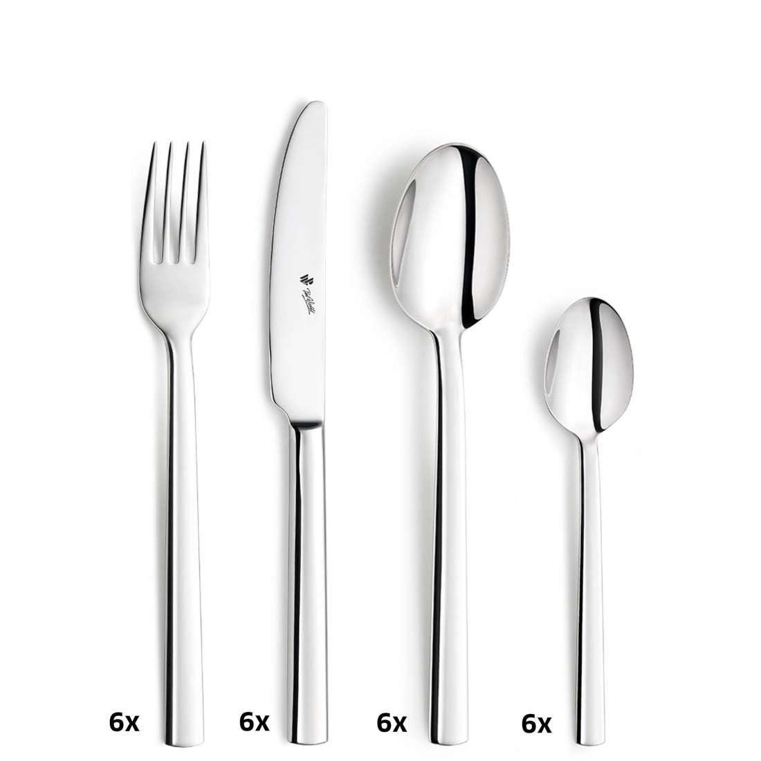 AURA cutlery set 24-piece