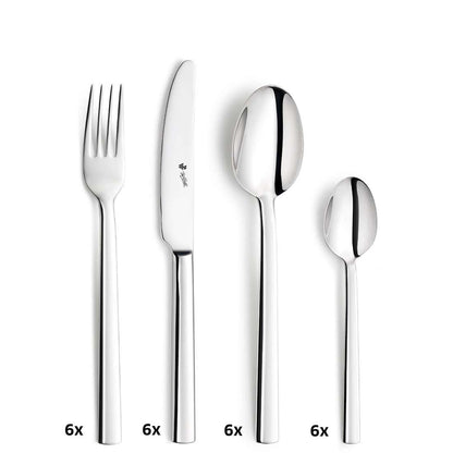 AURA cutlery set 24-piece