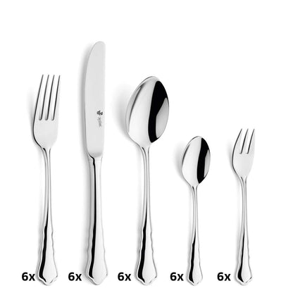 CHIPPENDALE cutlery set 30-piece