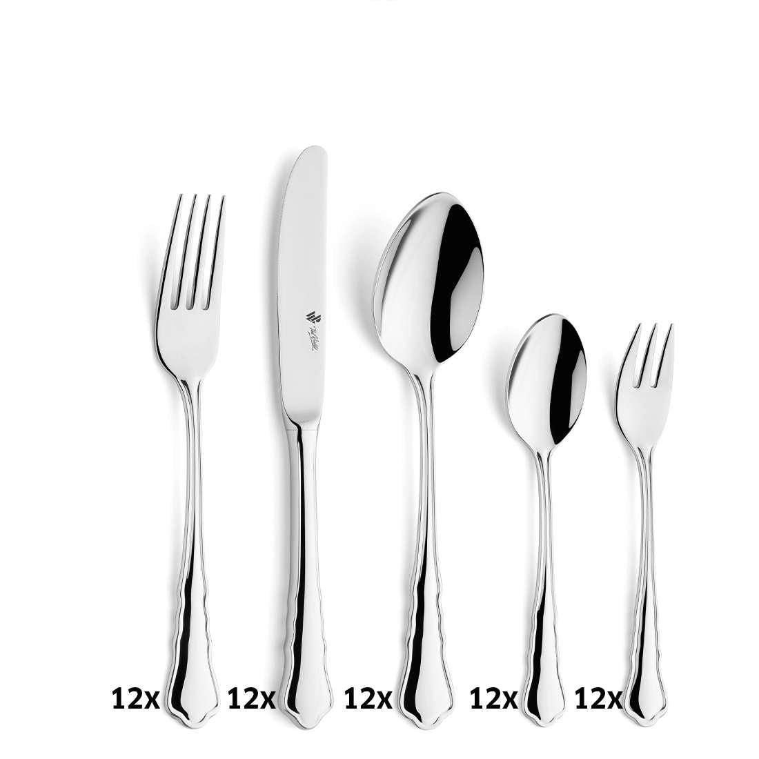 CHIPPENDALE cutlery set 68-piece