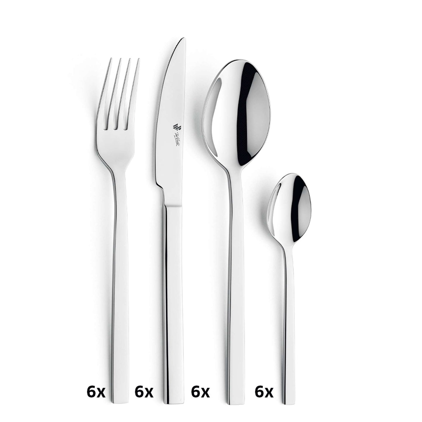 EDGE cutlery set 24-piece