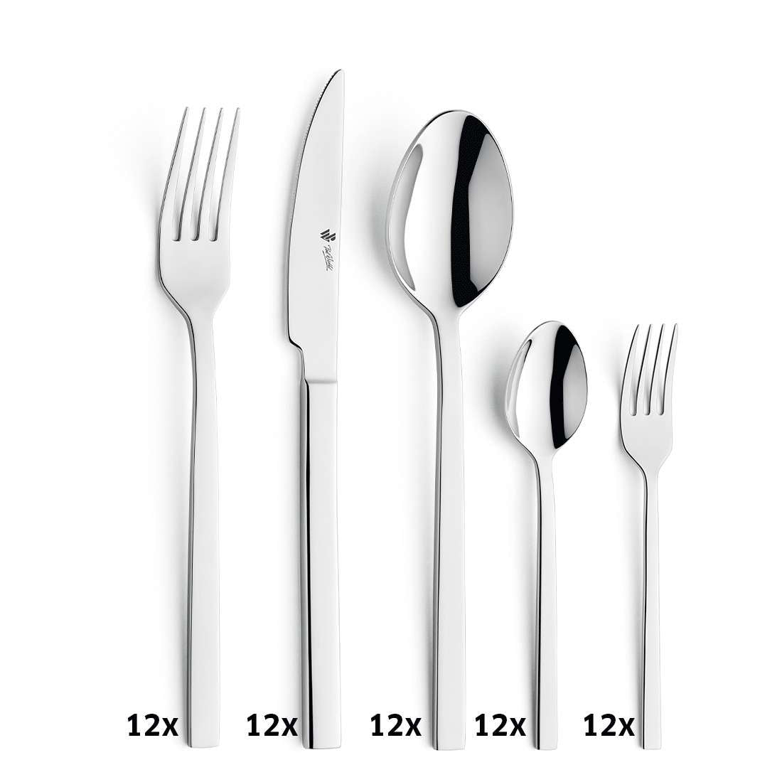 EDGE cutlery set 60-piece