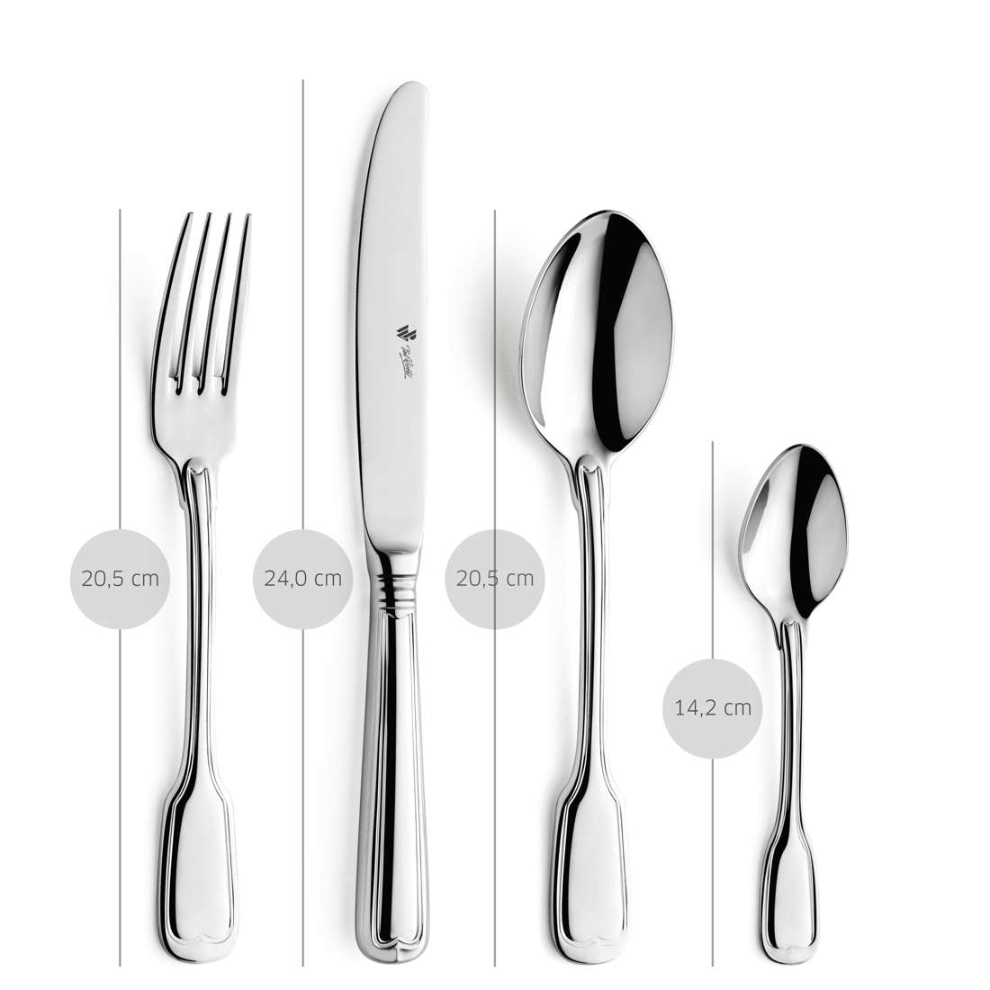 AUGSBURGER FADEN cutlery set 24 pieces