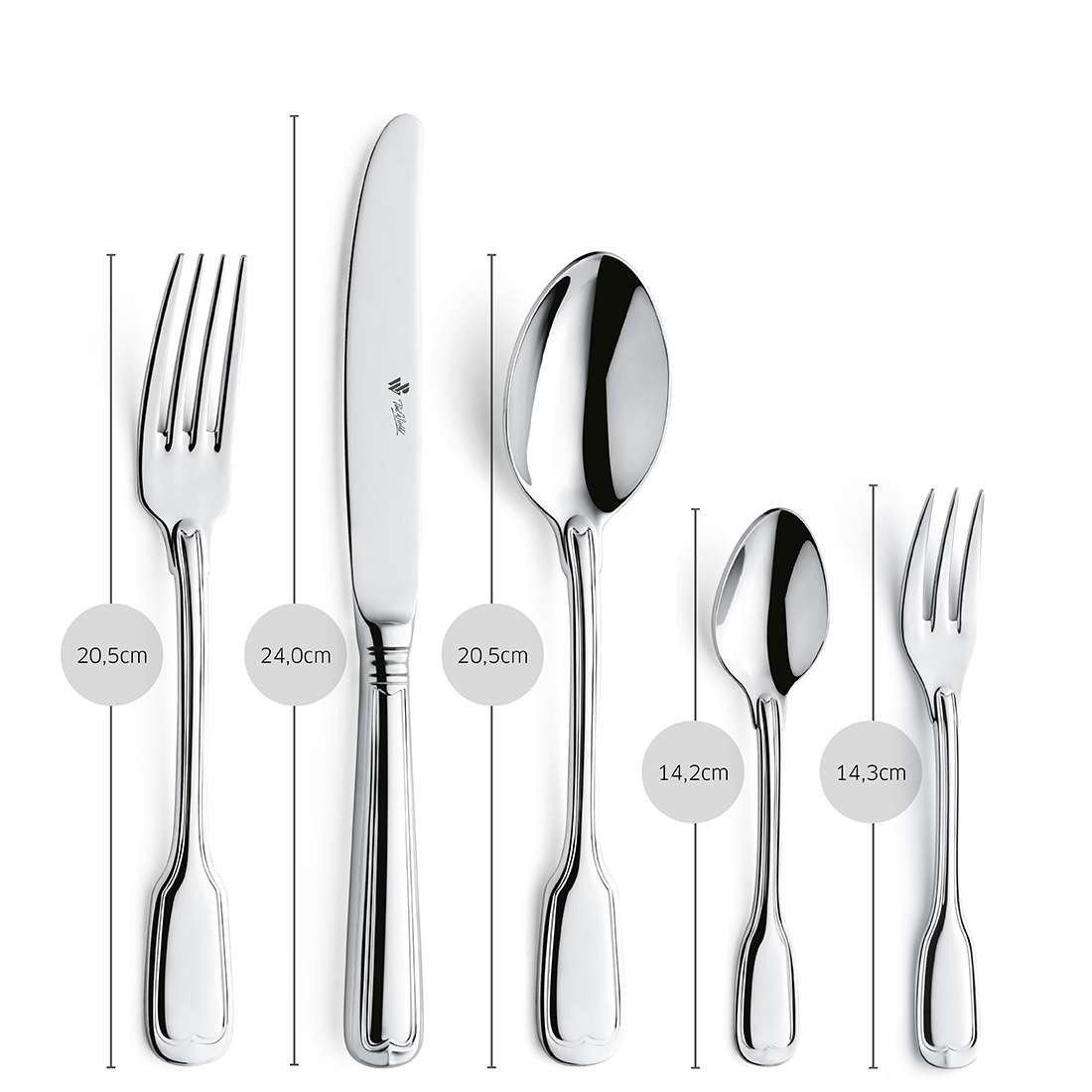 AUGSBURGER FADEN cutlery set 60-piece